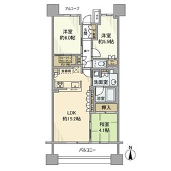 パークホームズ横濱山下町の物件間取画像